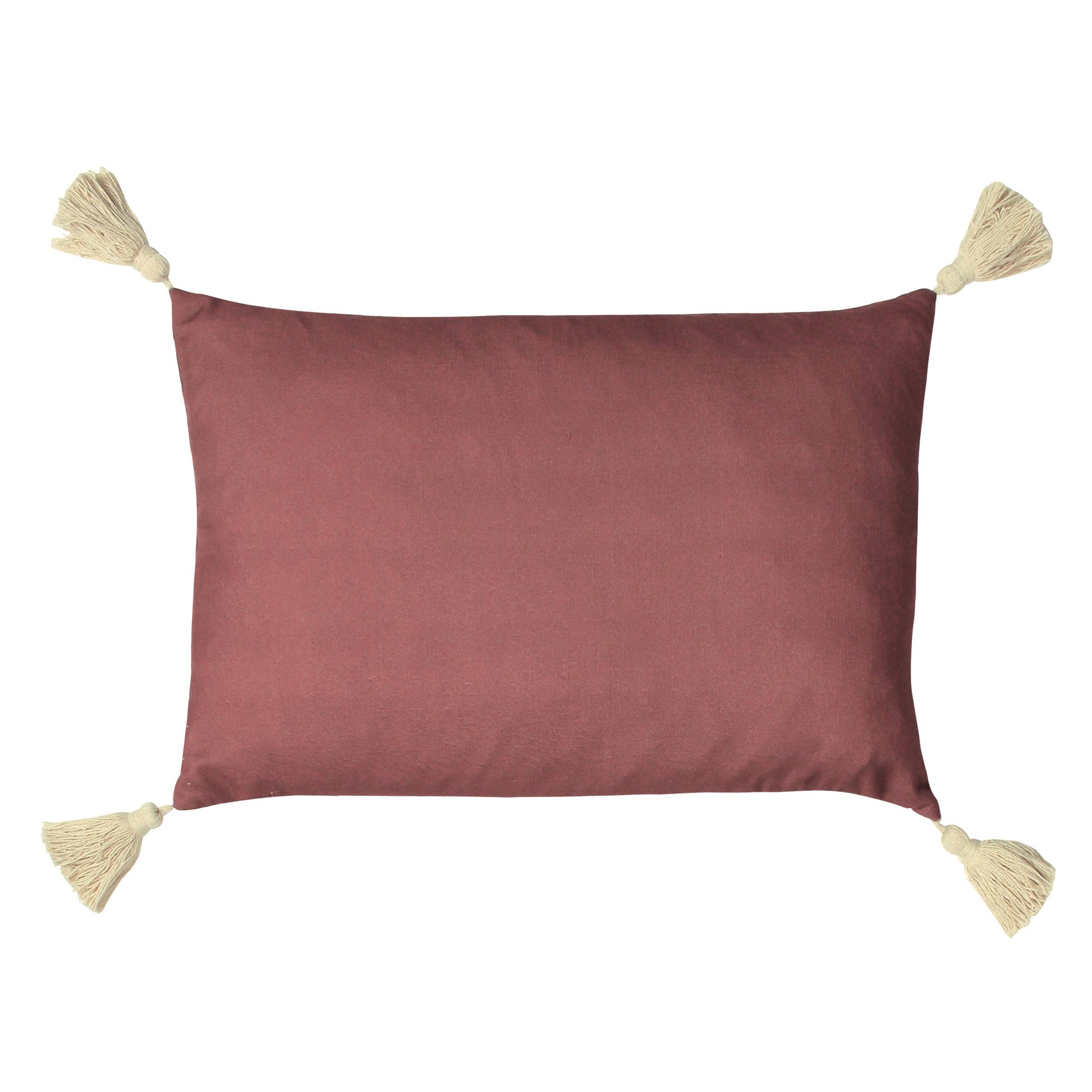 Somerton Floral Cushion Mulberry - Bridgnorth Furniture