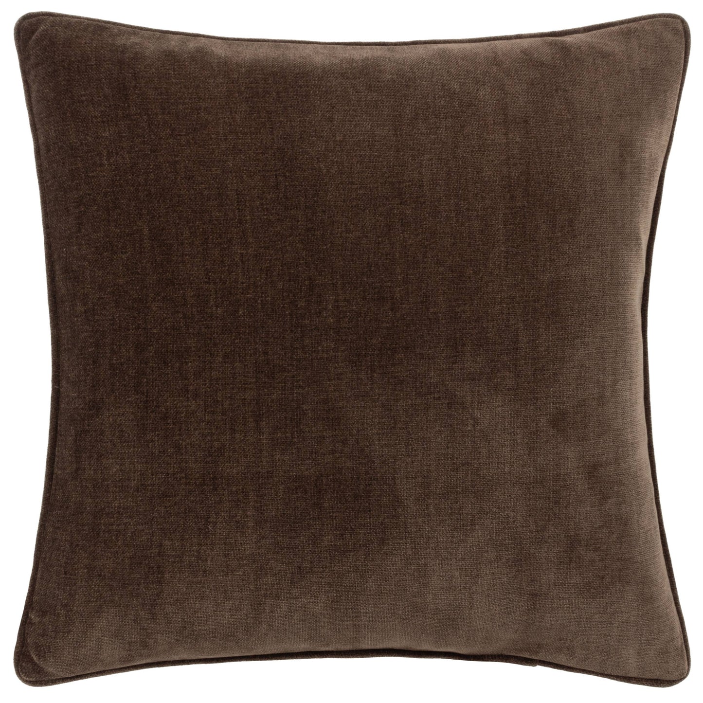 Heavy Chenille Cushion Brown - Bridgnorth Furniture