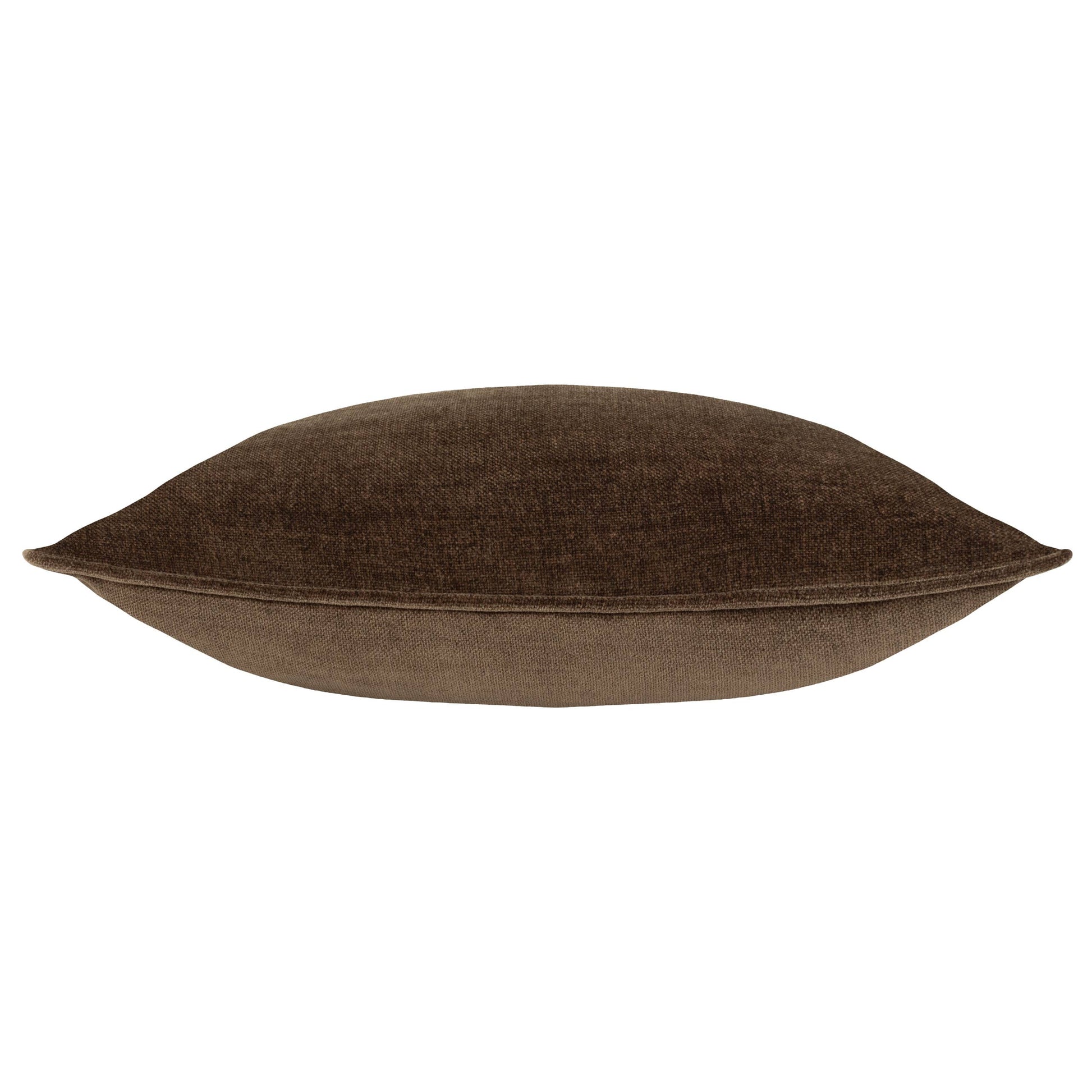 Heavy Chenille Cushion Brown - Bridgnorth Furniture