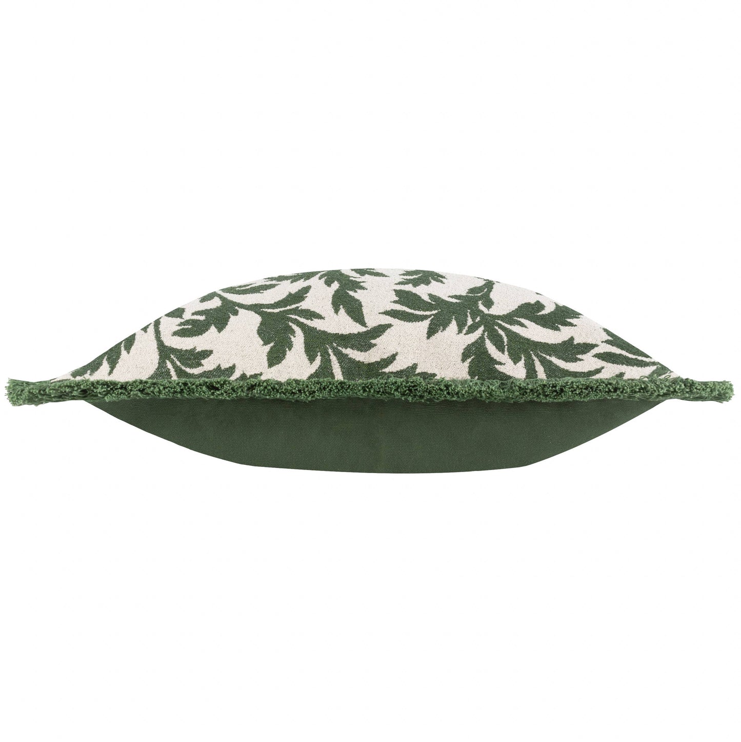 Hedera Jacquard Cushion Green - Bridgnorth Furniture
