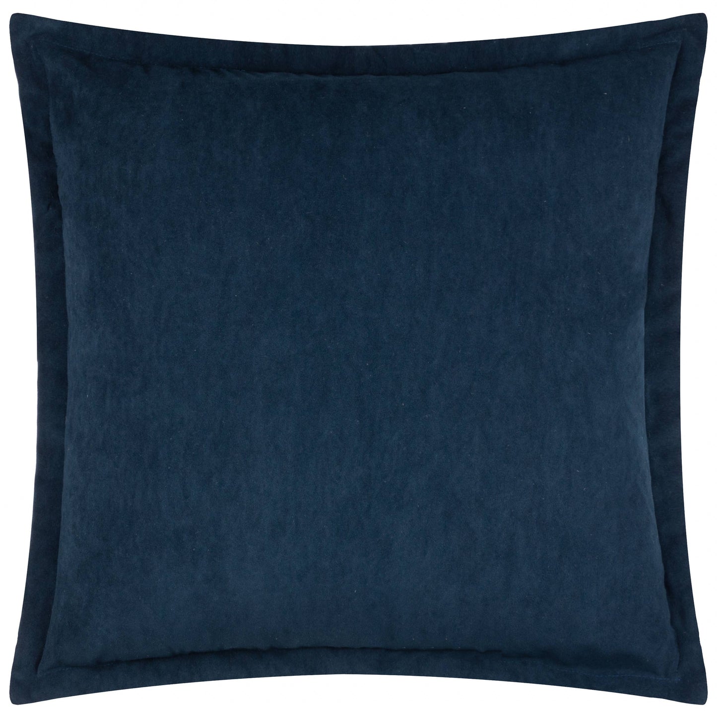 Merton Square Velvet Cushion Indigo - Bridgnorth Furniture
