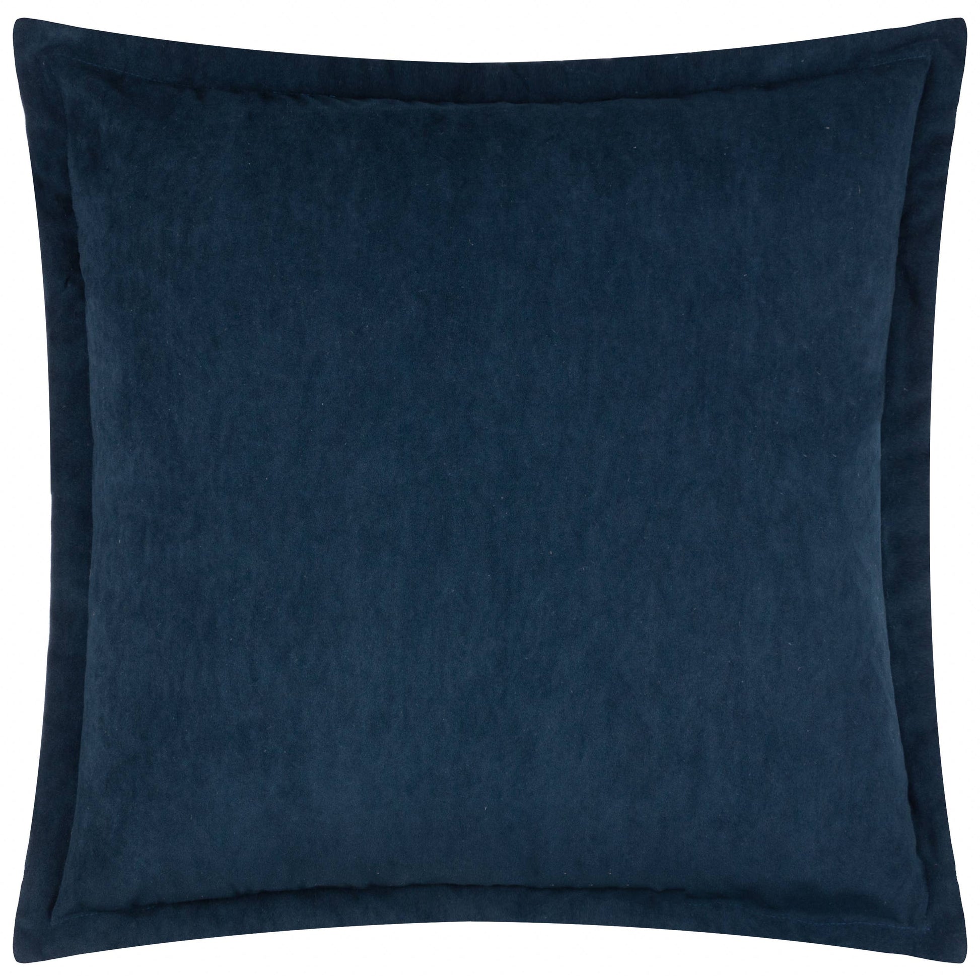 Merton Square Velvet Cushion Indigo - Bridgnorth Furniture