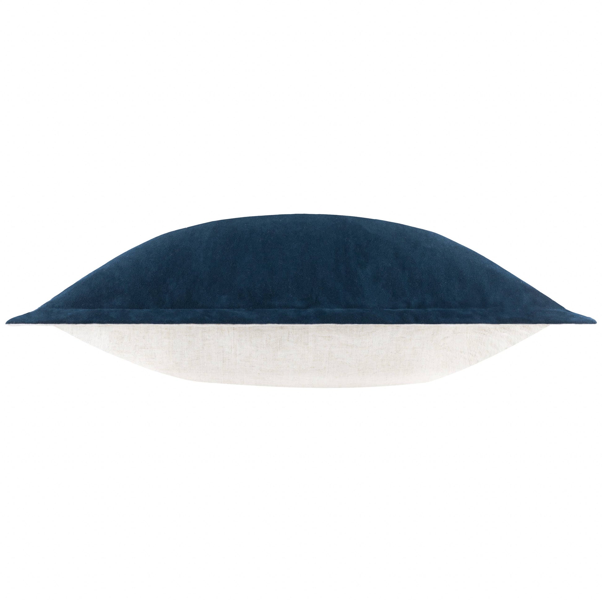 Merton Square Velvet Cushion Indigo - Bridgnorth Furniture