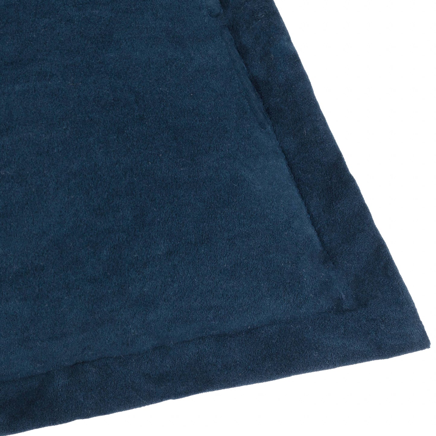 Merton Square Velvet Cushion Indigo - Bridgnorth Furniture