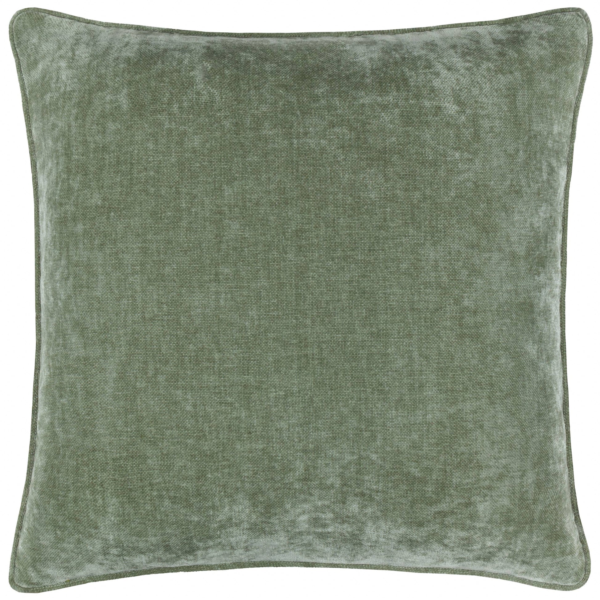 Heavy Chenille Piped Cushion Eucalyptus - Bridgnorth Furniture