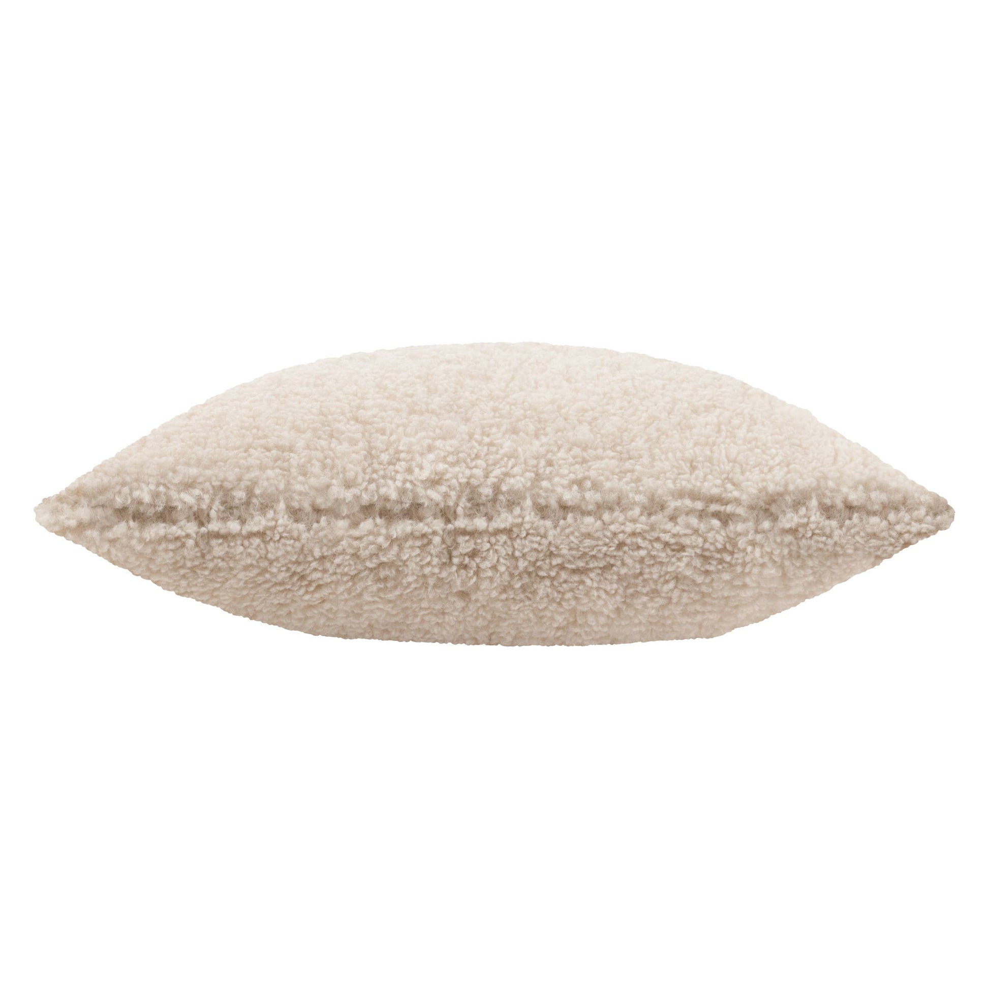 Olann Faux Shearling Cushion Natual - Bridgnorth Furniture