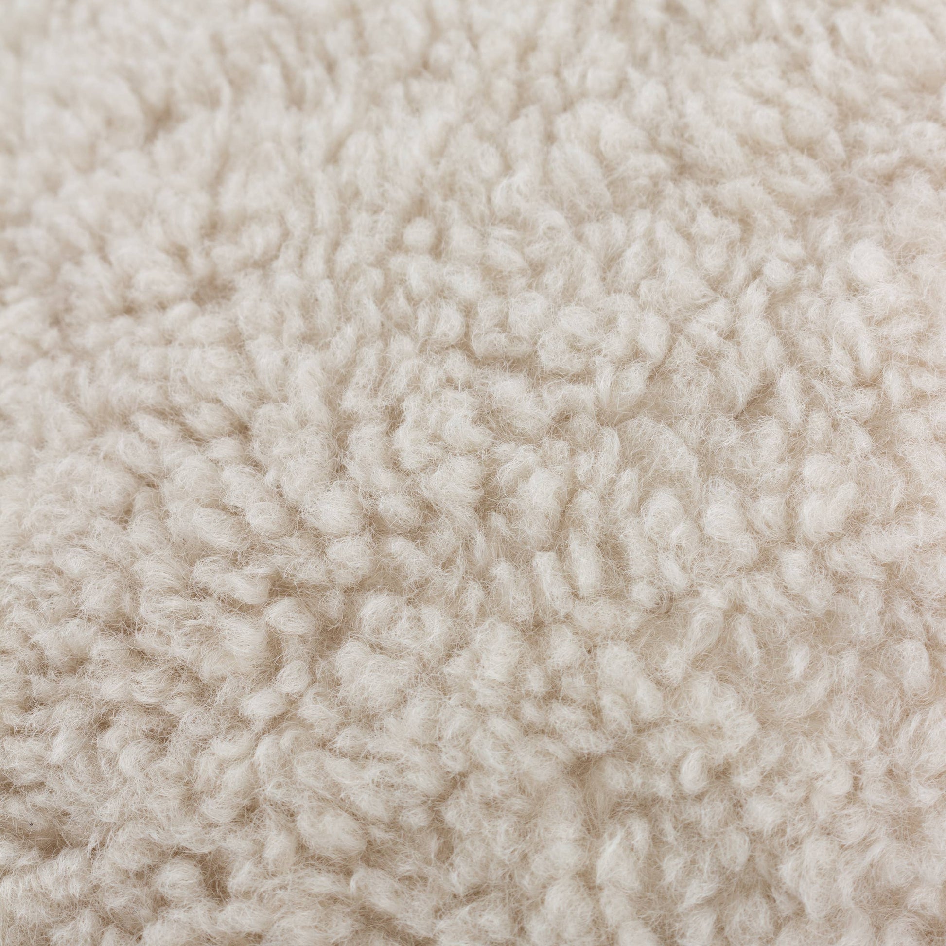 Olann Faux Shearling Cushion Natual - Bridgnorth Furniture