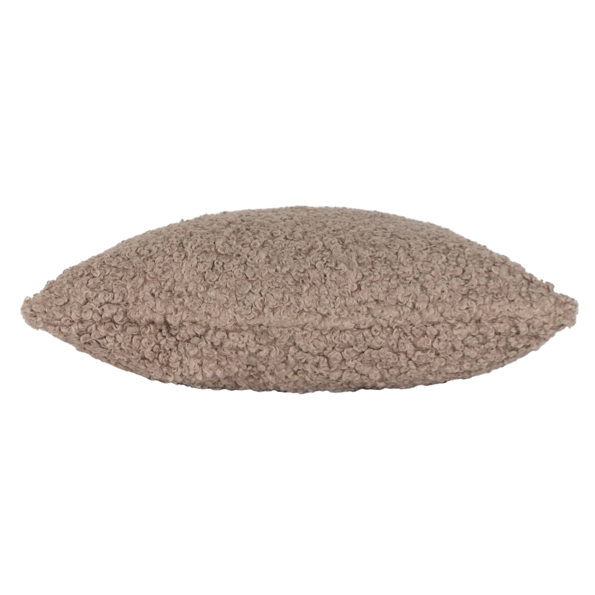Cabu Textured Boucle Cushion Taupe - Bridgnorth Furniture