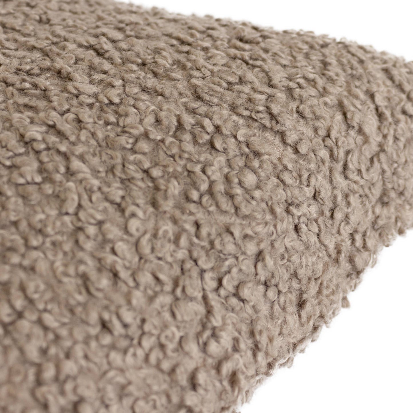 Cabu Textured Boucle Cushion Taupe - Bridgnorth Furniture