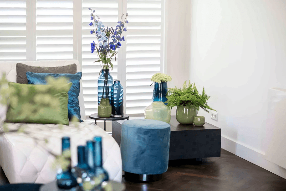 VASE MASA - NAVY Colour by DutZ - Bridgnorth Furniture