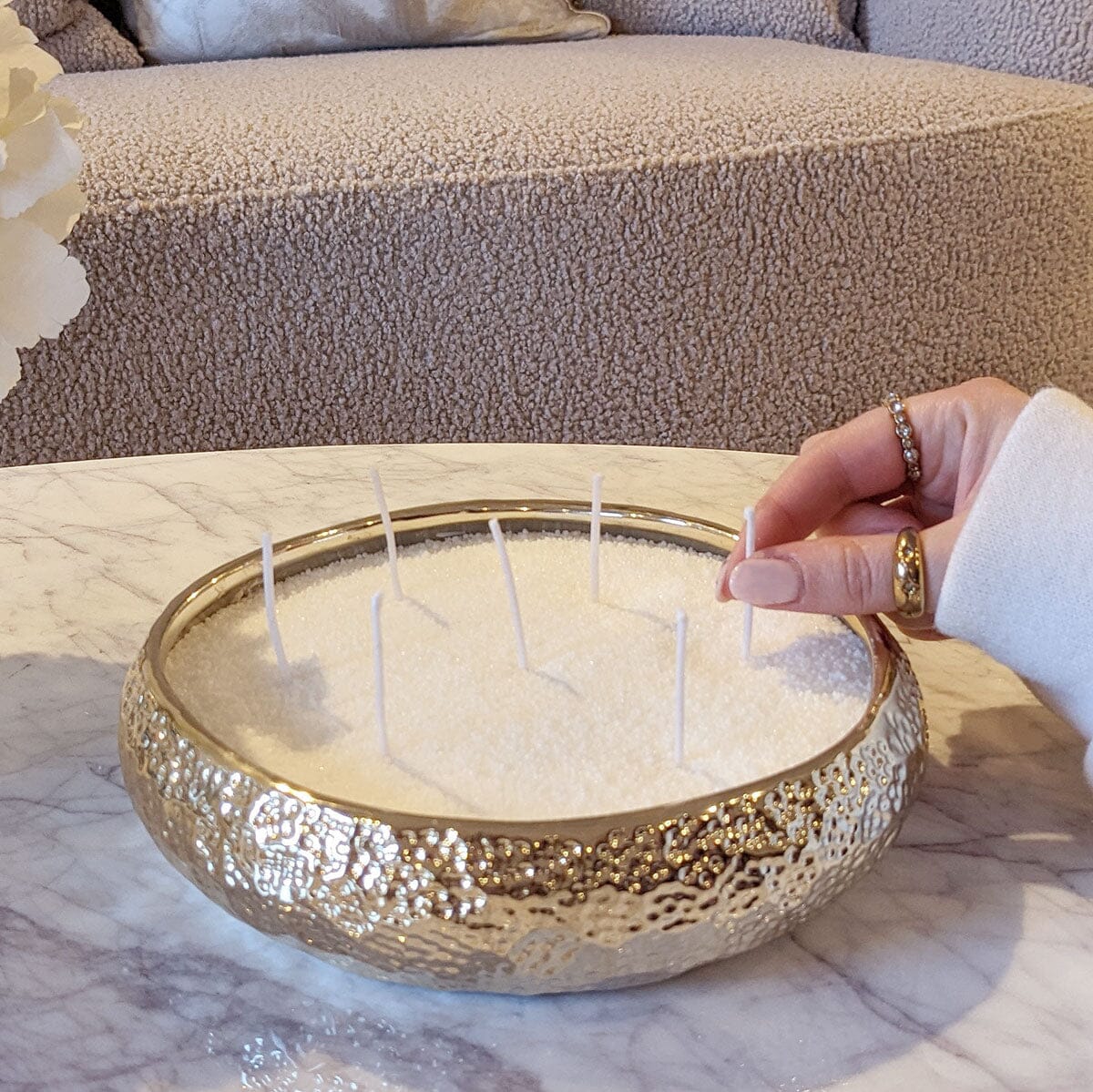 Sand Wax Candle Refill Kit - 500g - Bridgnorth Furniture