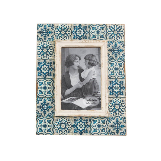 Mediterranean Mosaic Photo Frame - Bridgnorth Furniture