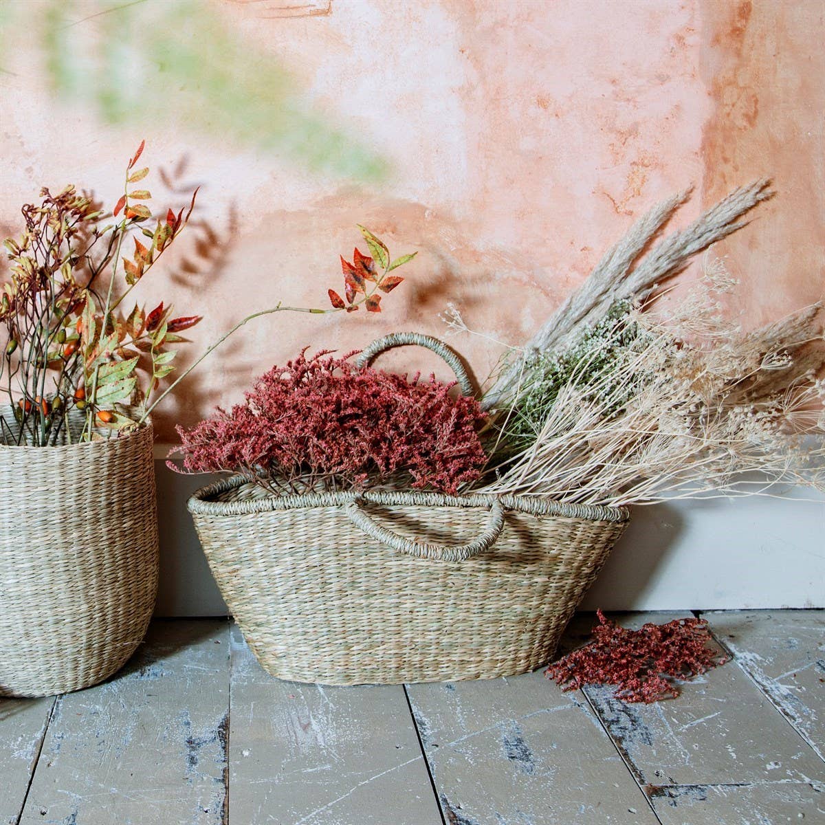Woven Seagrass Shopper - Bridgnorth Furniture
