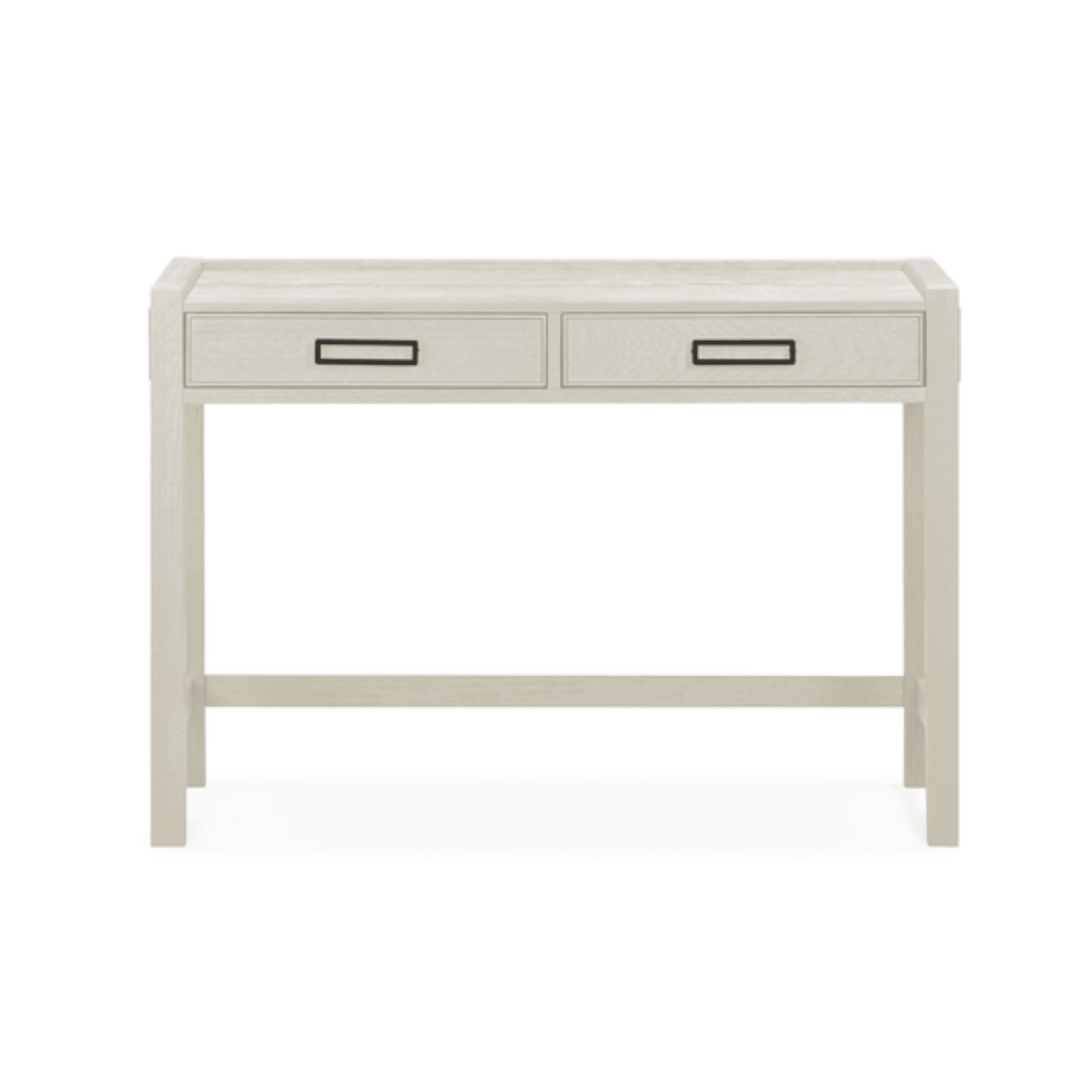 Soho Cream Oak Veneer 2 Drawer Dressing Table - Bridgnorth Furniture