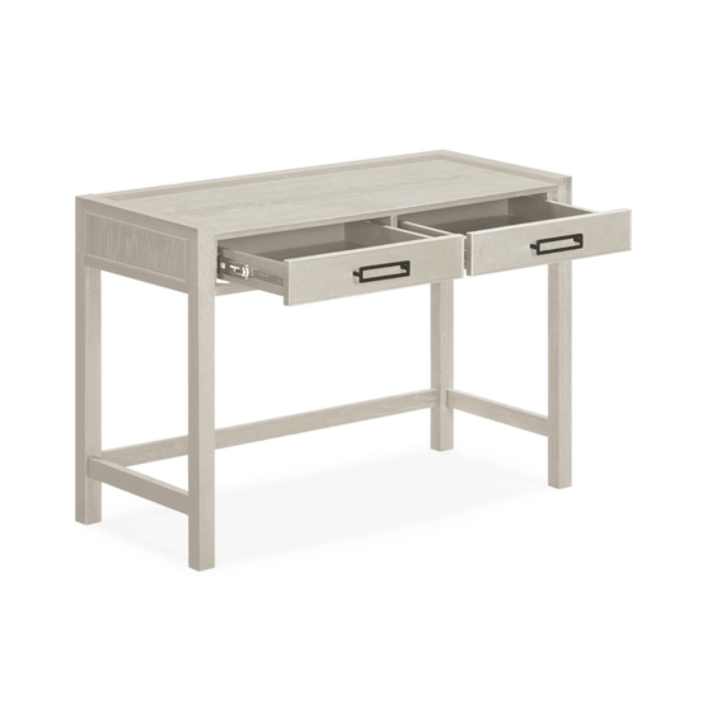 Soho Cream Oak Veneer 2 Drawer Dressing Table - Bridgnorth Furniture