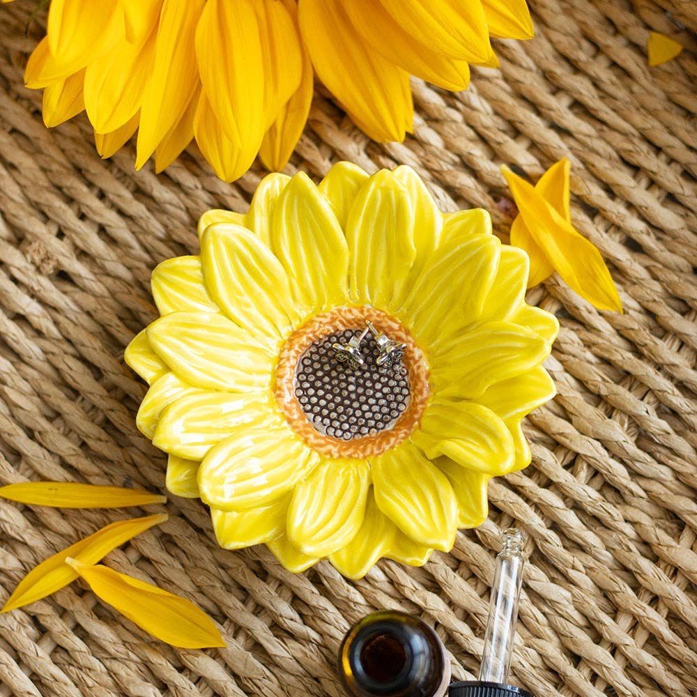 Sunflower Trinket Dish - Bridgnorth Furniture
