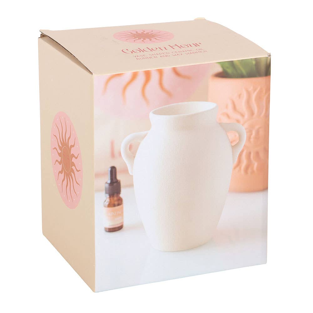 Vase Shaped Oil Burner and Wax Warmer - Bridgnorth Furniture