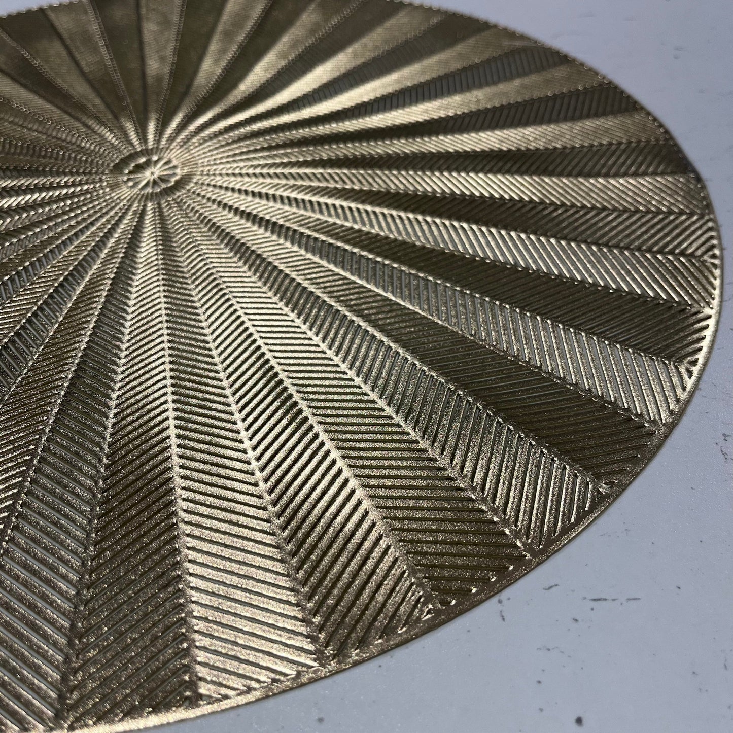 Sunburst Gold Round Placemat - Bridgnorth Furniture
