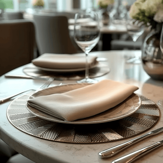 Sunburst Gold Round Placemat - Bridgnorth Furniture
