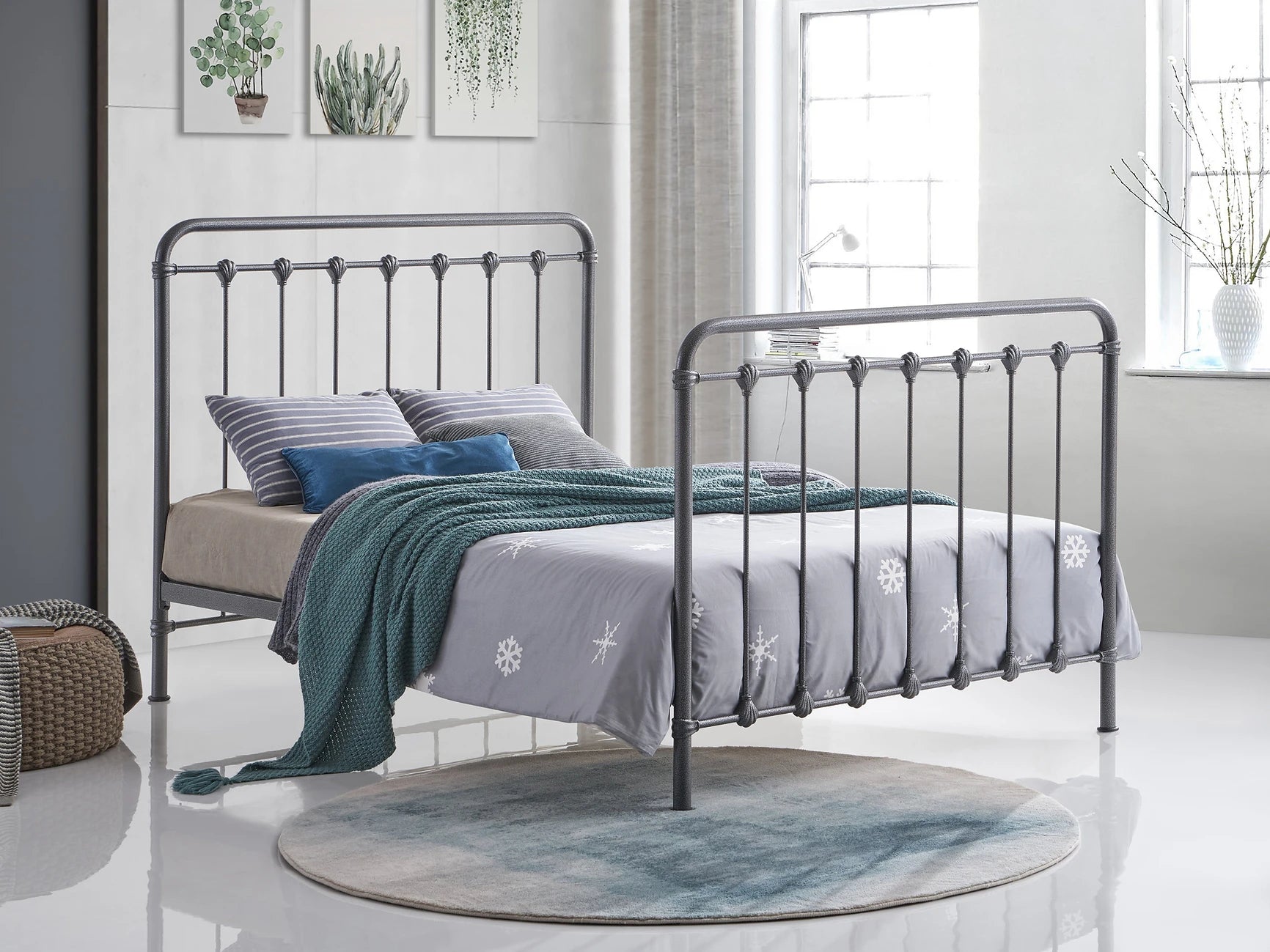 Havana Metal Bedframe - Bridgnorth Furniture
