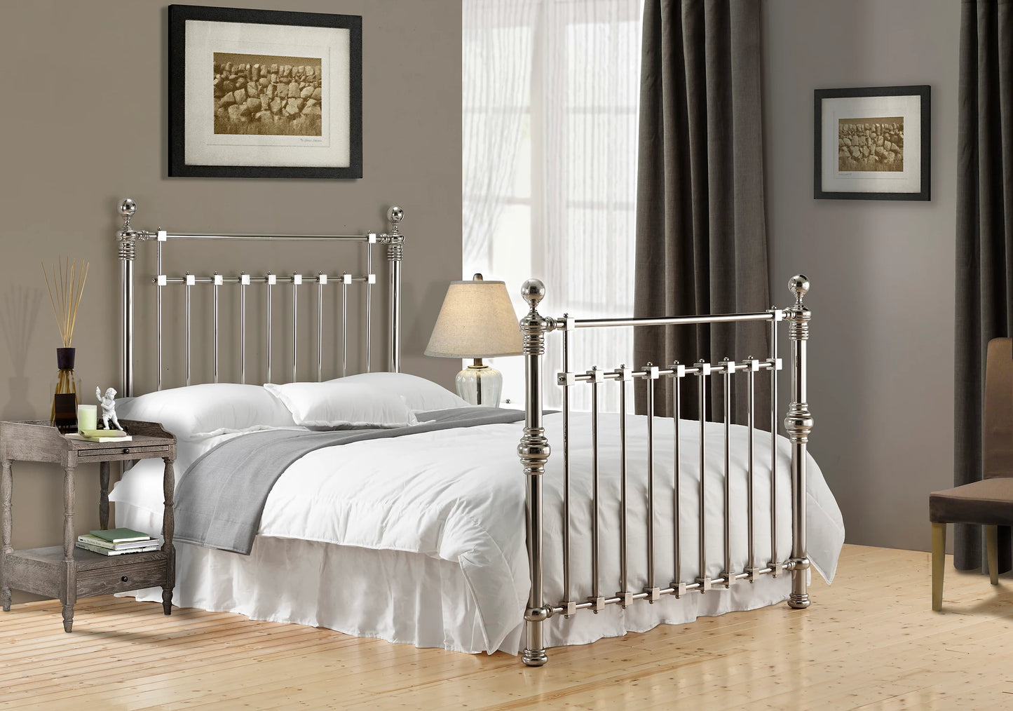 Edward Metal Bed Frame - Bridgnorth Furniture