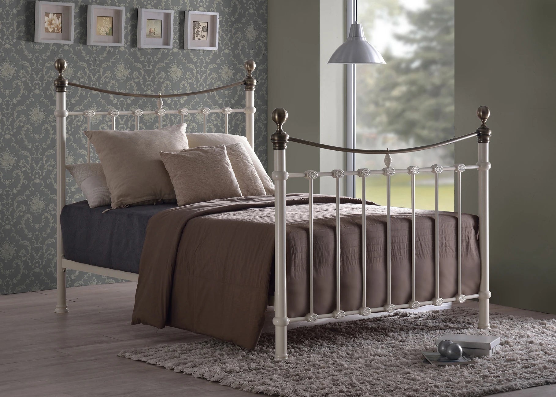 Elizabeth Metal Bed Frame - Bridgnorth Furniture
