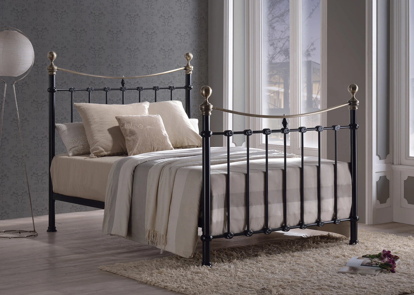 Elizabeth Metal Bed Frame - Bridgnorth Furniture