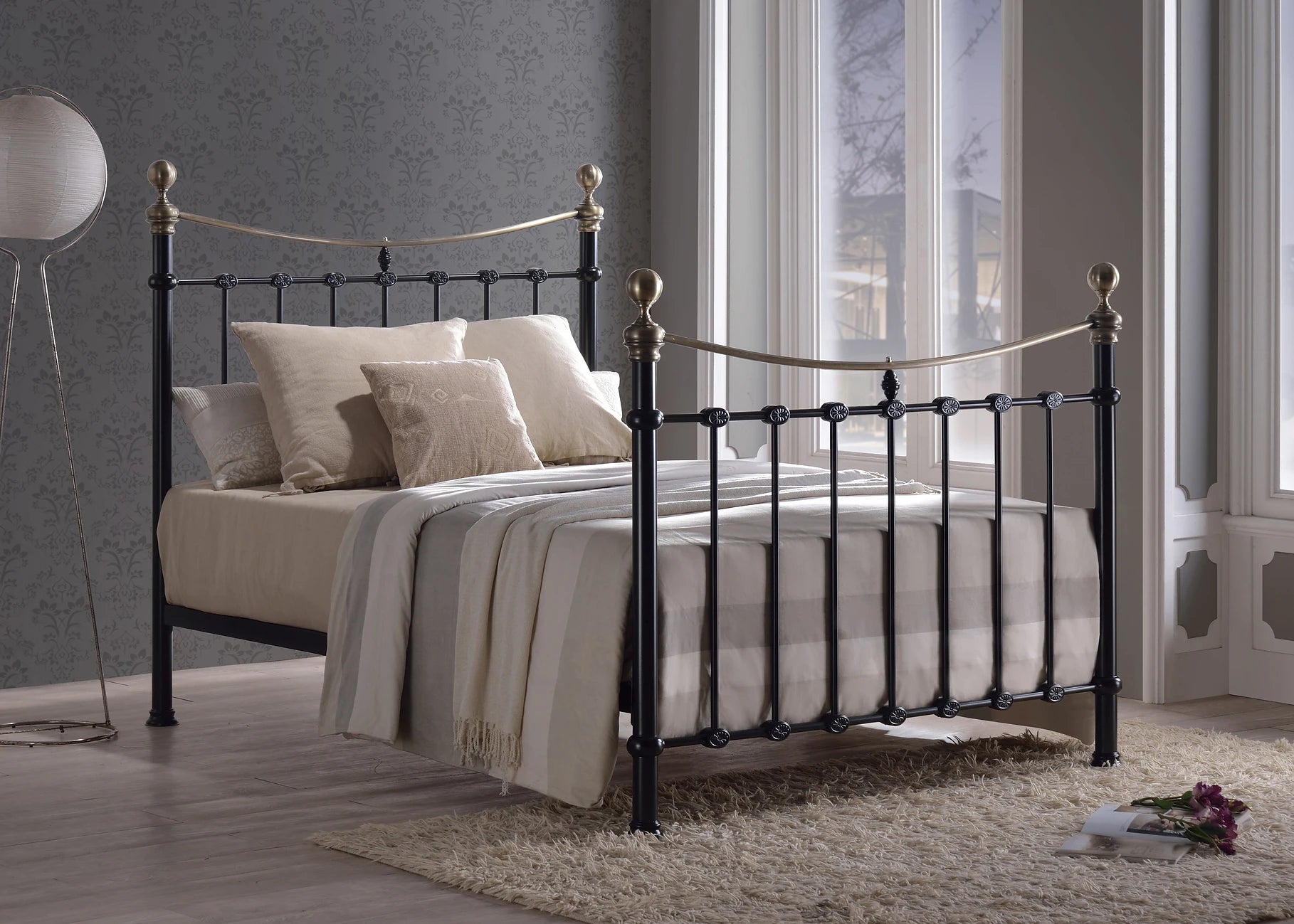 Elizabeth Metal Bed Frame - Bridgnorth Furniture