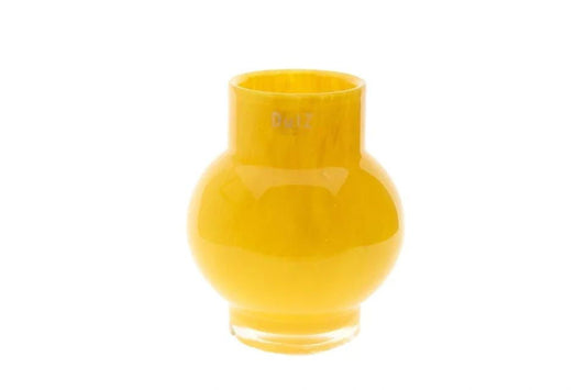 VASE RONDO S - H17 D14 cm - CORN YELLOW - Bridgnorth Furniture