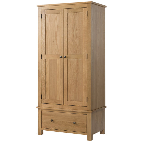 DOUBLE WARDROBE WITH 1 DRAWER
