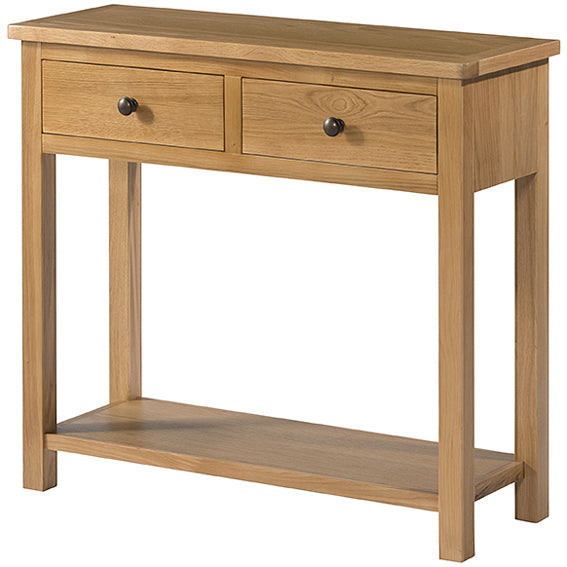 CONSOLE TABLE WITH 2 DRAWER