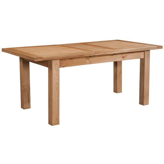 DINING TABLE WITH 1 EXTENSION 120-153 X 80