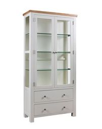 DISPLAY CABINET Ivory