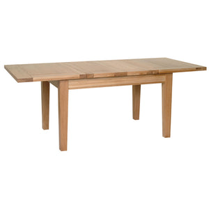 Contemporary Oak 4'4" EXTENDABLE TABLE ( 2 LEAF)