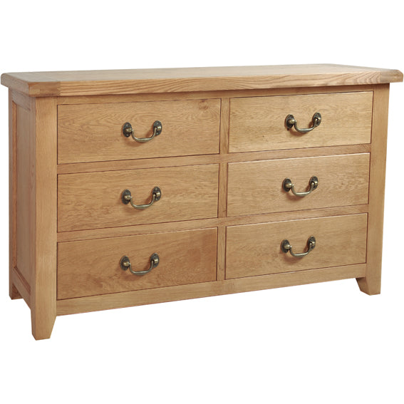 Chunky Wax 6 DRAWER WIDE CHEST