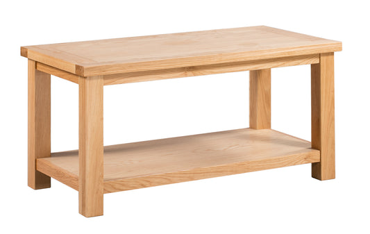 Drayton LARGE COFFEE TABLE WITH SHELF* - Bridgnorth Furniture