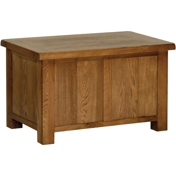 Rustic Oak SMALL BLANKET BOX