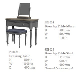 Slate Dressing Table