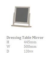 Mist Dressing Table Mirror
